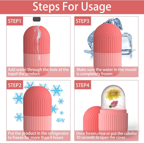 Face Glow Ice Roller – Skin Tightening & Puffiness Relief Tool